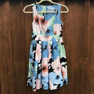 🌟CALVIN KLEIN Pastel Floral Dress